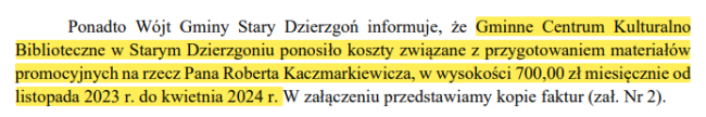 O niezależności raz jeszcze -tym razem gmina Stary Dzierzgoń. PILNE!!! – nowe informacje.