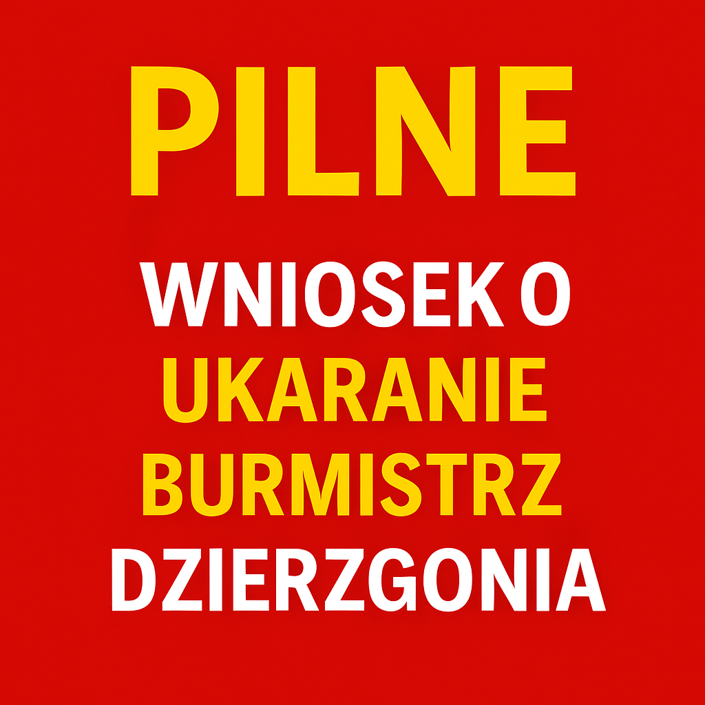 Rzecznik Dyscypliny Finansów Publicznych skierował wniosek o ukaranie burmistrz Dzierzgonia za naruszenie dyscypliny finansów publicznych
