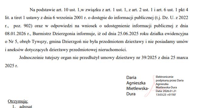 Jezioro Tywęzy co dalej?